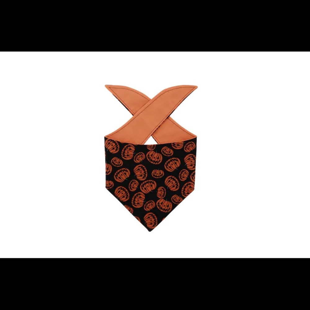 Jack-O-Lantern Dog Bandana